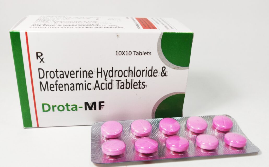 Drotaverine and Mefenamic Acid