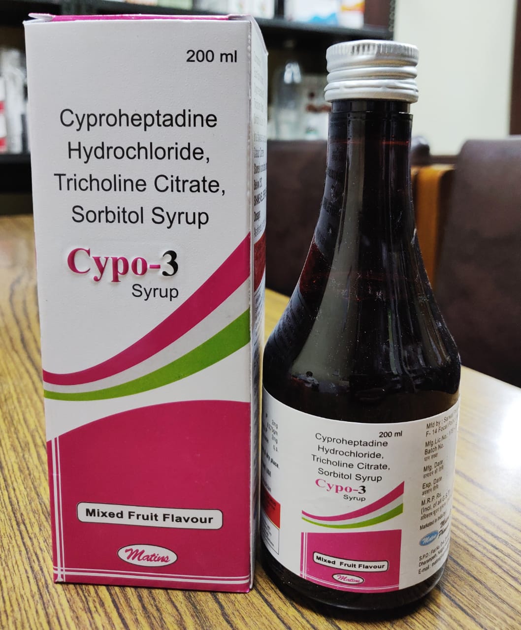 Cyproheptadine in PCD Franchise