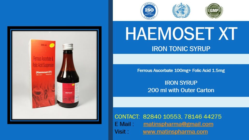 Iron Tonic in PCD Pharma Franchise