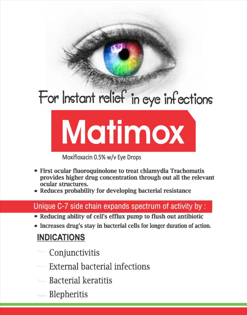 Moxifloxacin Eye Drops