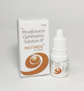 Moxifloxacin Eye Drops in PCD Franchise