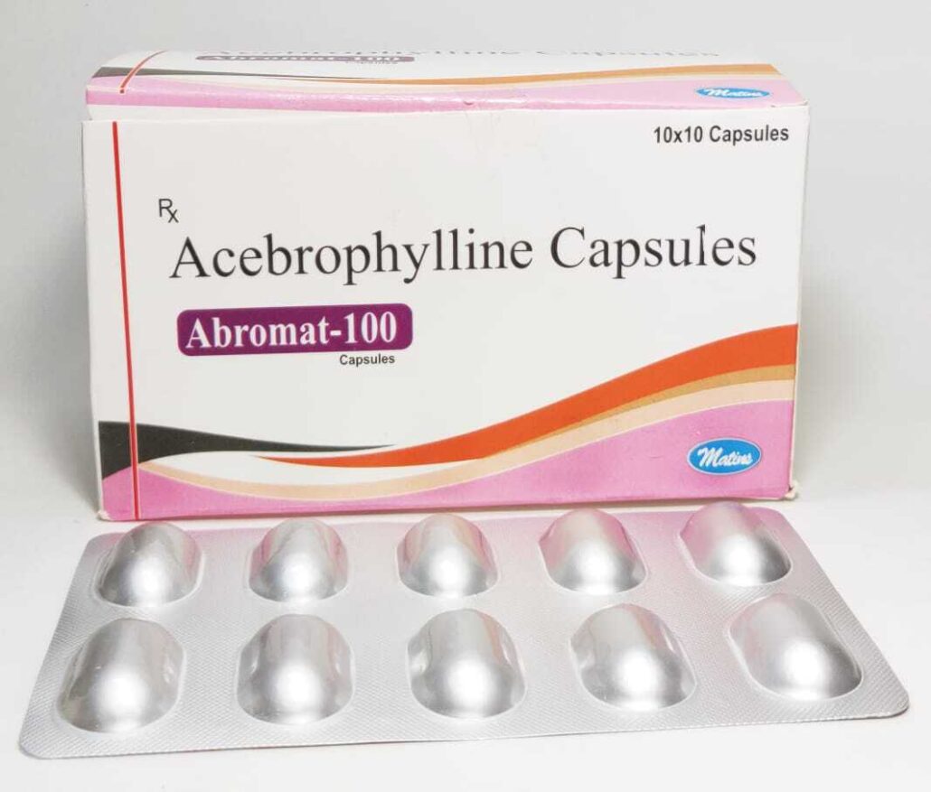 Acebrophylline (100mg) IN PCD FRANCHISE