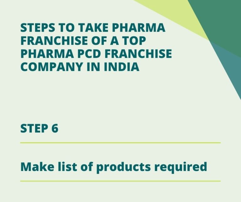Steps to take PCD Pharma Franchise