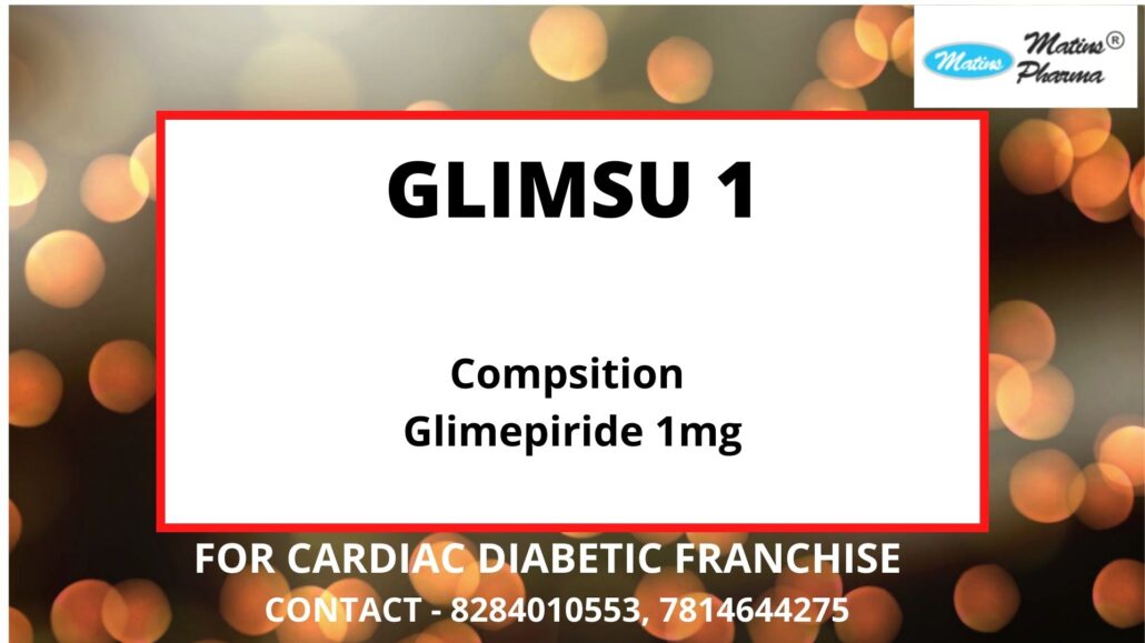 Glimepiride 1mg Manufacturer Suppliers in PCD Pharma Franchise