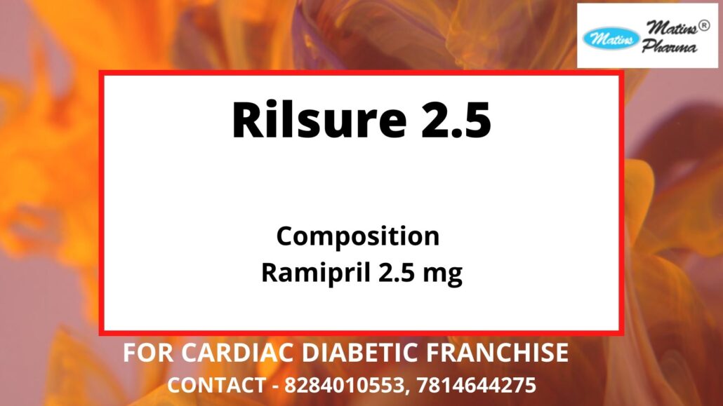 Ramipril 2.5 mg Manufacturer Supplier in PCD Franchise