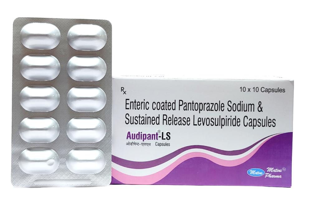 Pantoprazole Sodium 40mg + Levosulpiride 75 mg (Sustained Release)