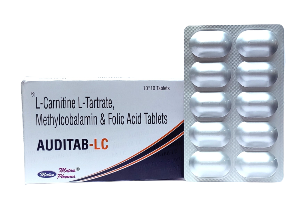 L-carnitine l Tartrate + Methylcobalamin + Folic Acid Manufacturer Supplier in PCD Pharma Franchise