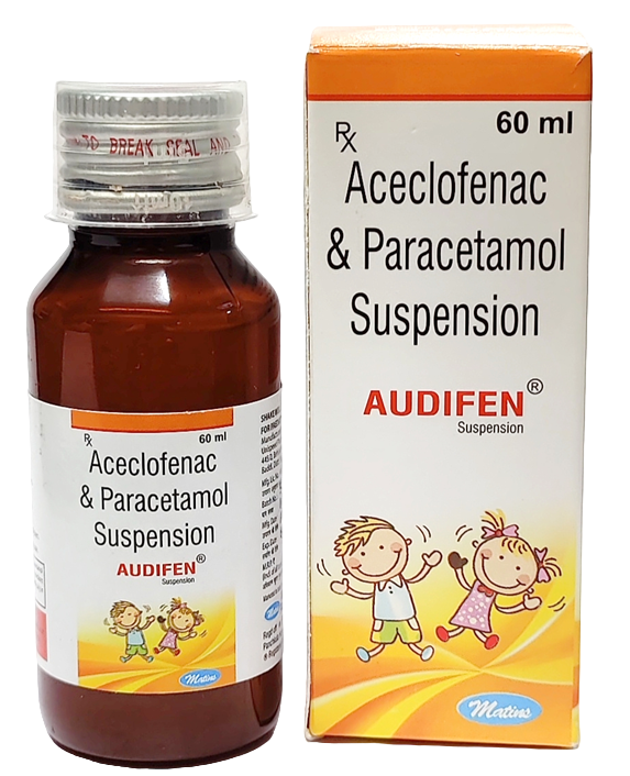 Aceclofenac 50mg + Paracetamol 125mg