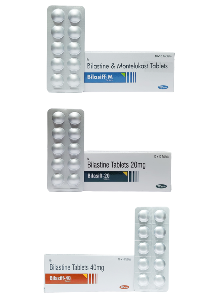 BILASTINE ALL RANGE IN 3RD PARTY MANUFACTURING / PCD FRANCHISE