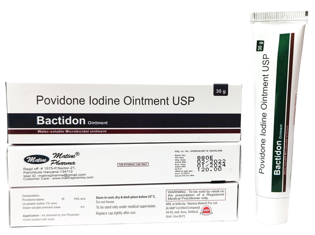 Povidone Iodine 10% Water Soluble Ointment Base