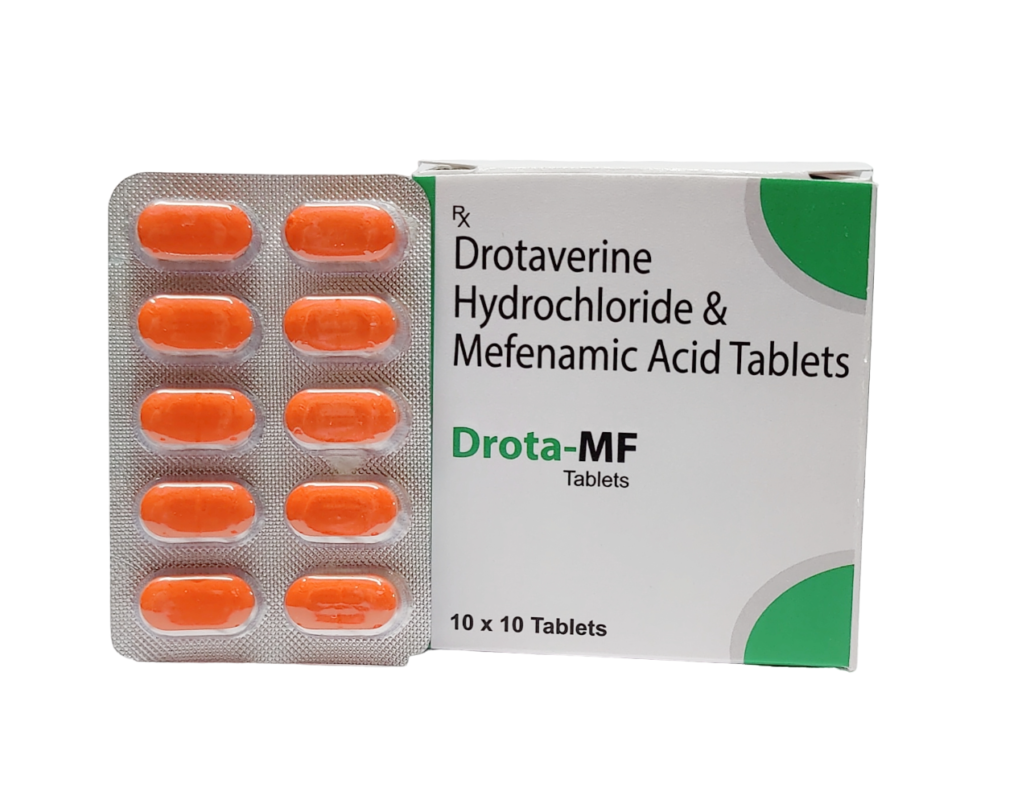 Drotaverine Hcl 80Mg + Mefenemic Acid 250Mg