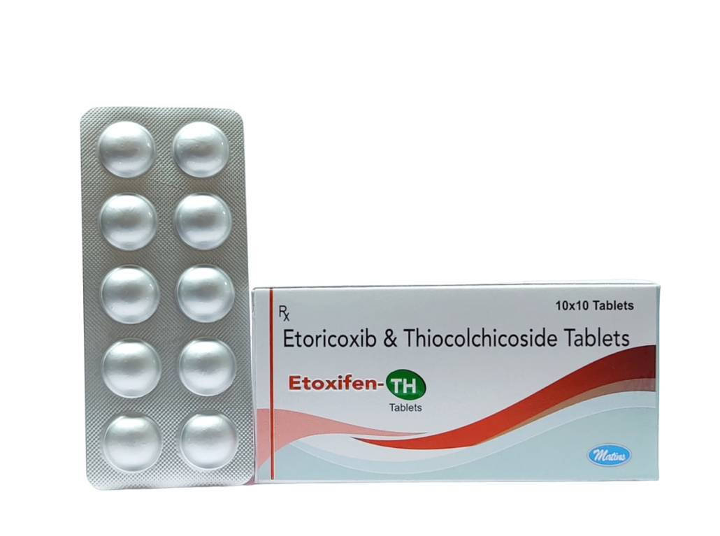 Etoricoxib-60mg + Thiocolchicoside 4mg