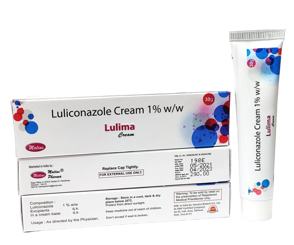 Luliconazole Cream 1% W/W