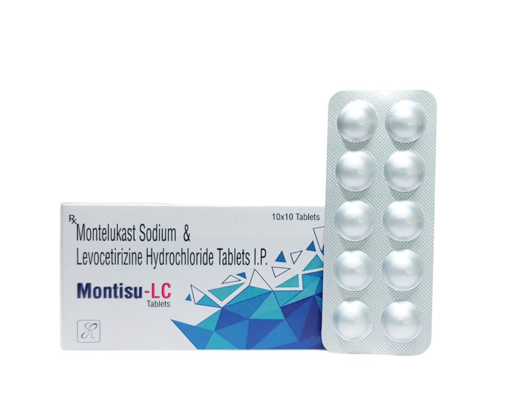 Montelukast 10mg + Levocetirizine 5mg