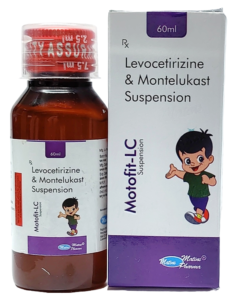 Montelukast Sodium 4mg + Levocetirizine Dihydrochloride 2.5mg