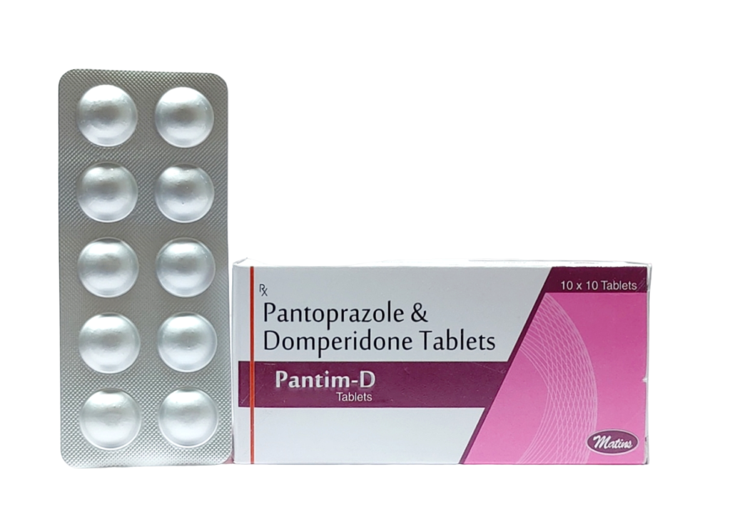 Pantoprazole Sodium 40mg + Domperidone 10mg