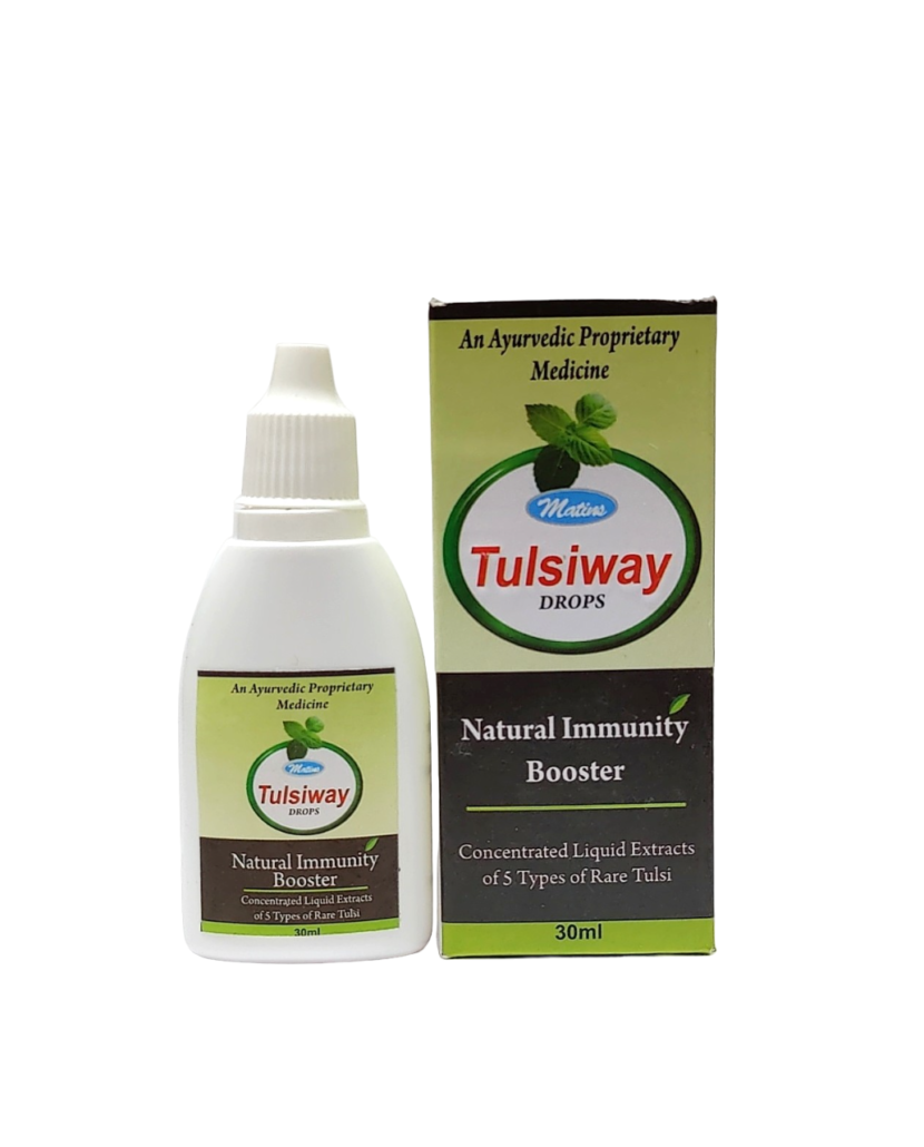 Highly concentrated Liquid Extract of 5 types of RARE TULSI.