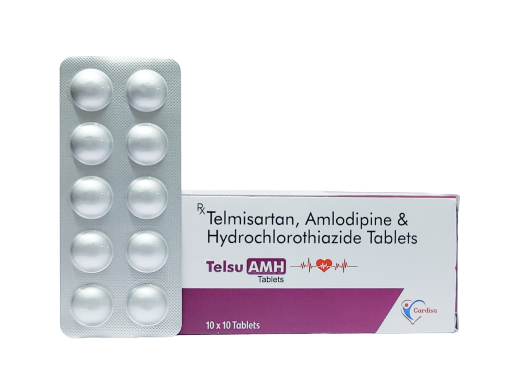 Telmisartan ,Amlodipine & Hydrochlorothiazide Tablets