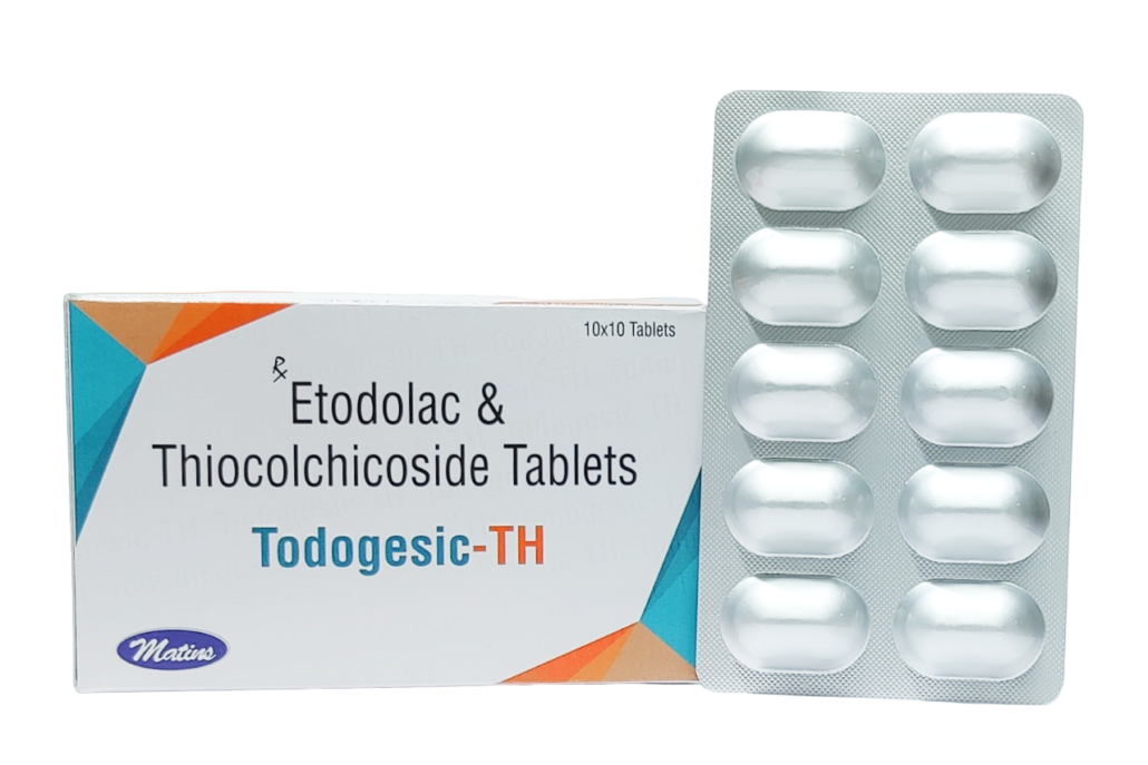 Etodolac 400mg + Thiocolchicoside 4mg