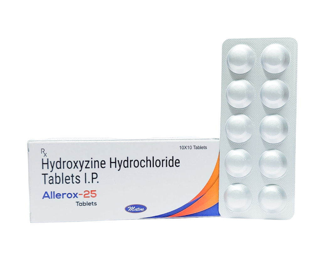 Hydroxyzine Tablets 25mg