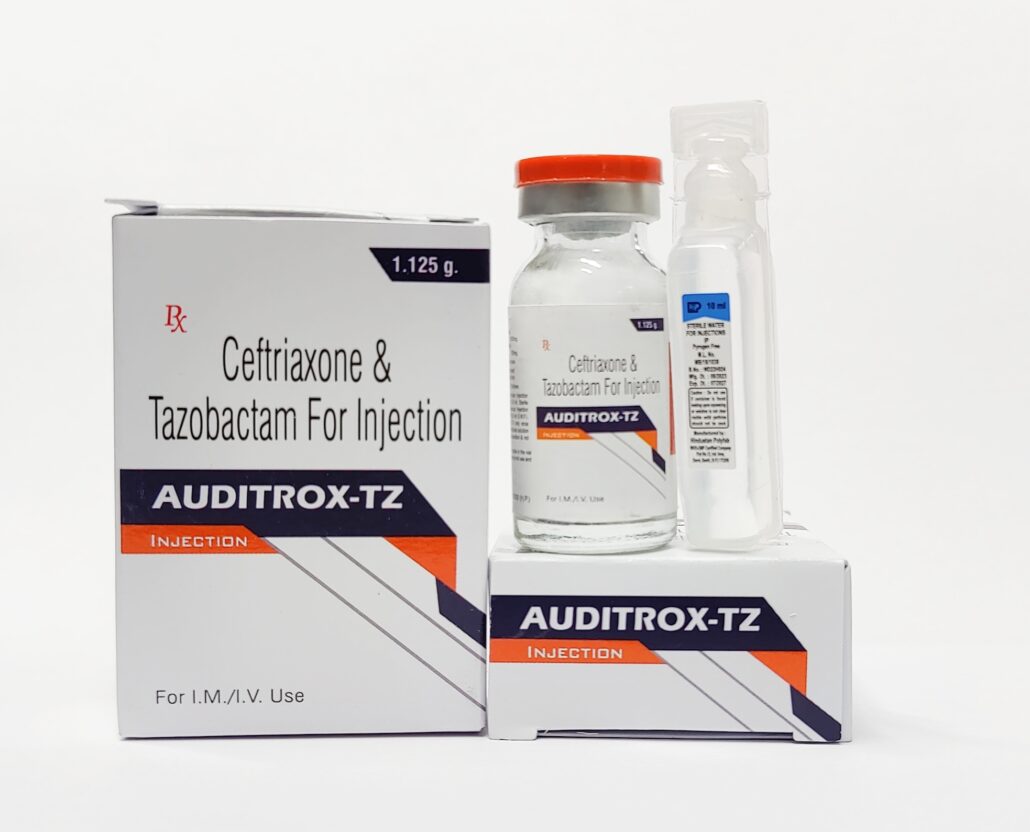 Ceftriaxone 1000mg + Tazobactum 125mg