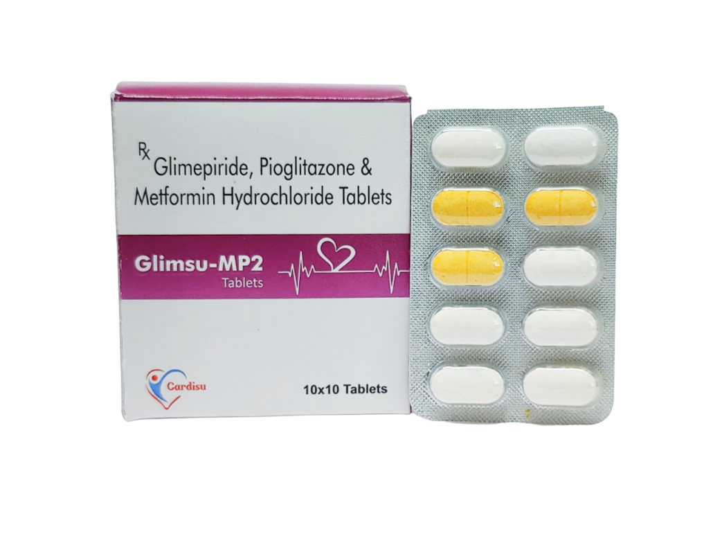 Glimepiride Pioglitazone and Metformin Hydrochloride