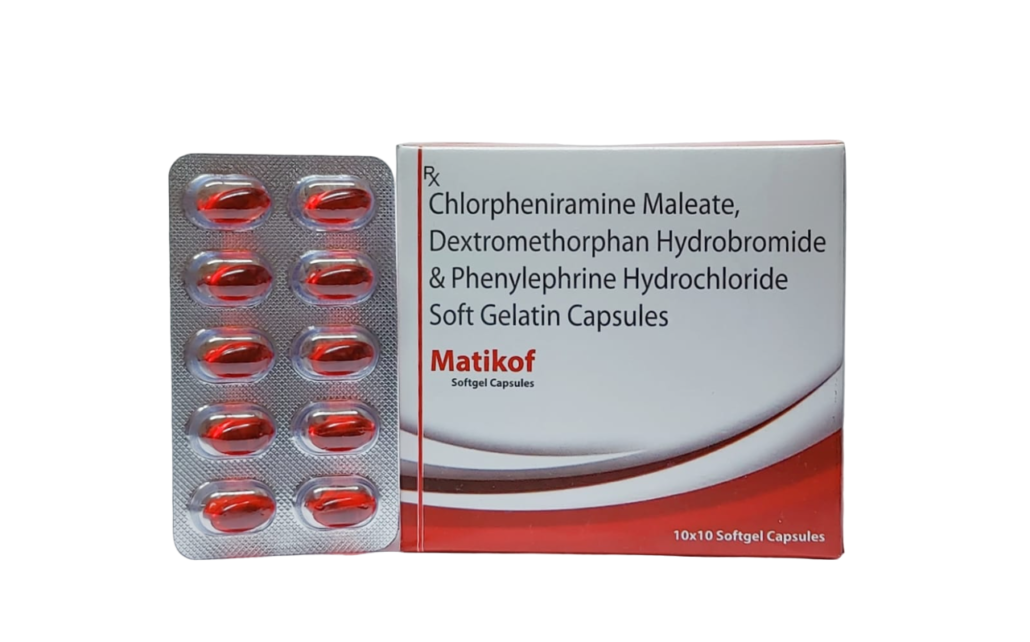 Chlorpheniramine Maleate 2 mg + Dextromethorphan Hydrobromide 10 mg + Phenylephrine Hydrochloride 5 mg