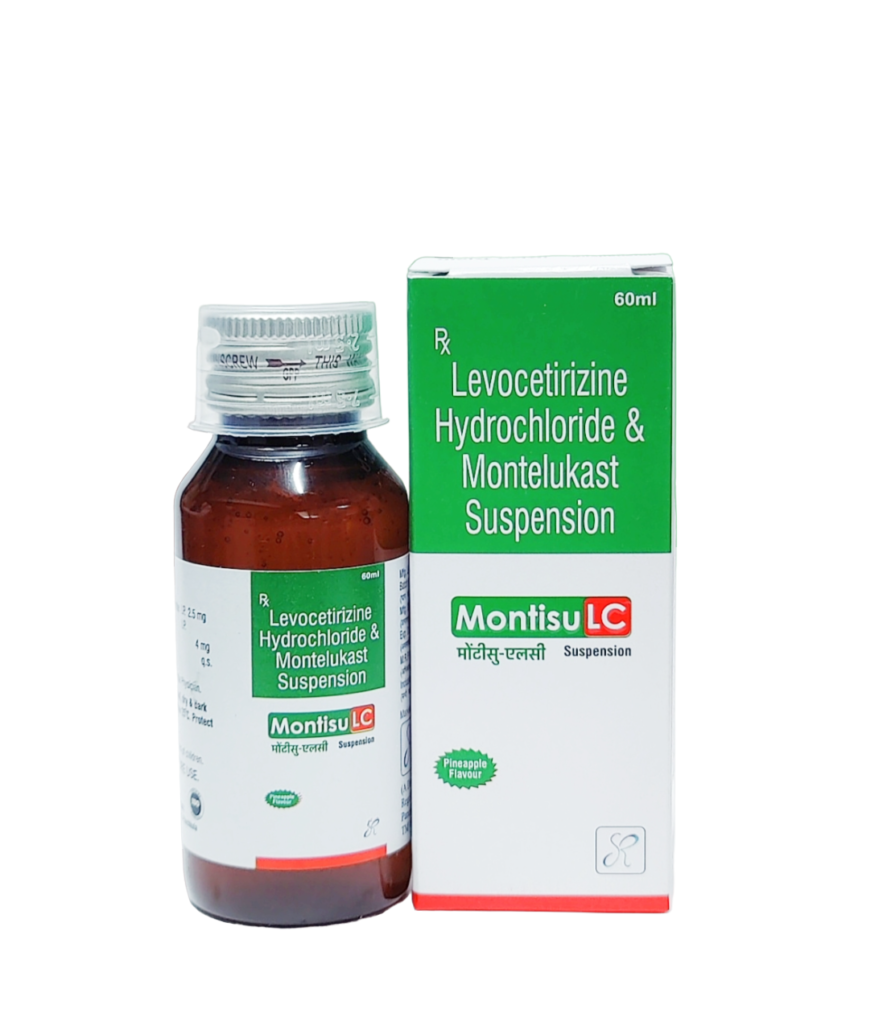 Montelukast Sodium 4mg + Levocetirizine Dihydrochloride 2.5mg