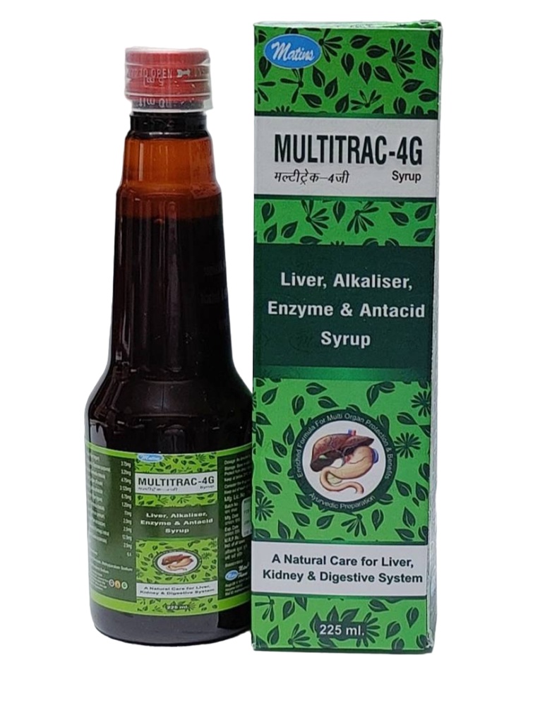 A herbal combination for Liver + Enzyme + Alkaliser + Antacid.