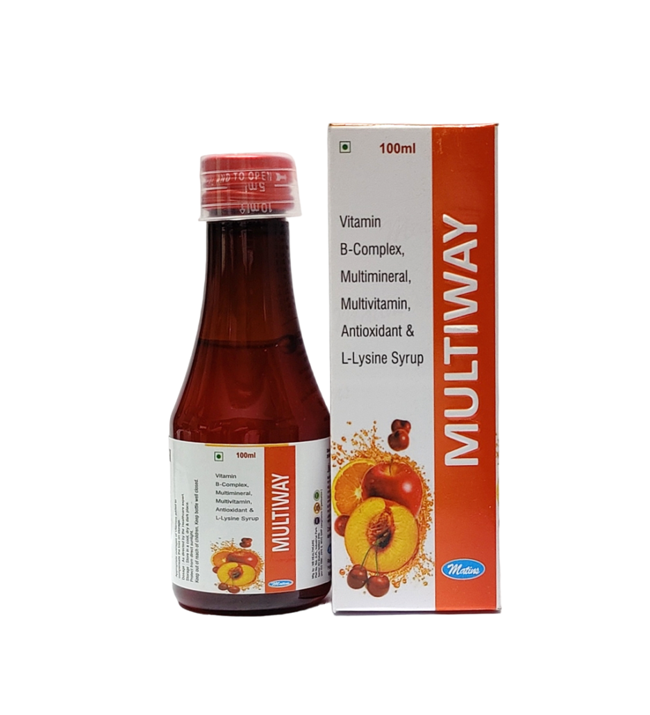 Multi Vitamin Syrup with L-Lysine, Copper, Zinc, Vit A and Cholicalciferol and other Ingds (Multi Vitamin Syrup)