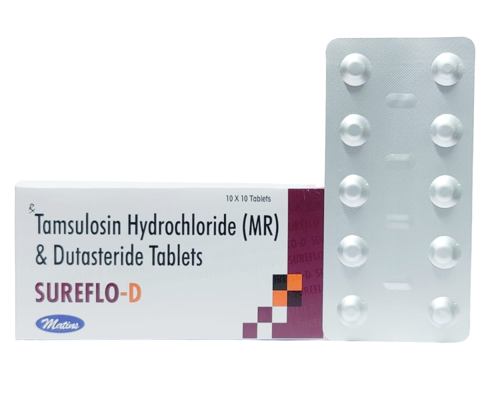 Tamsulosin 0.4mg (Modified Release) + Dutastride 0.5 mg