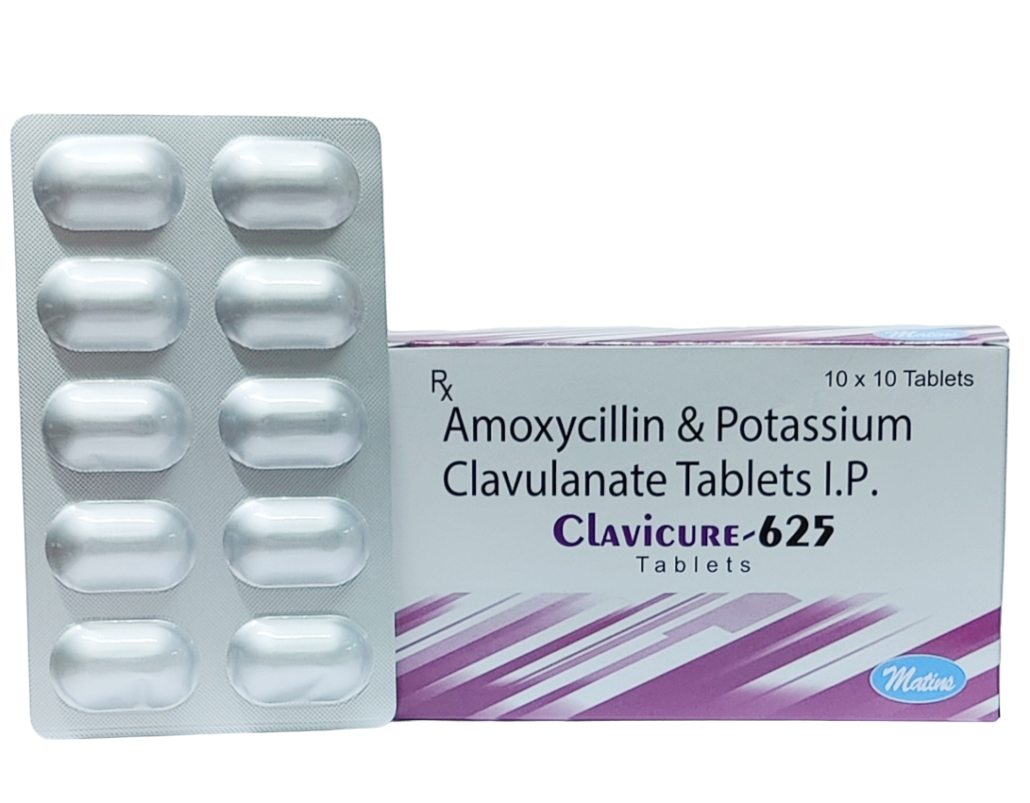 Amoxycillin 500mg + Clavulanic Acid 125mg