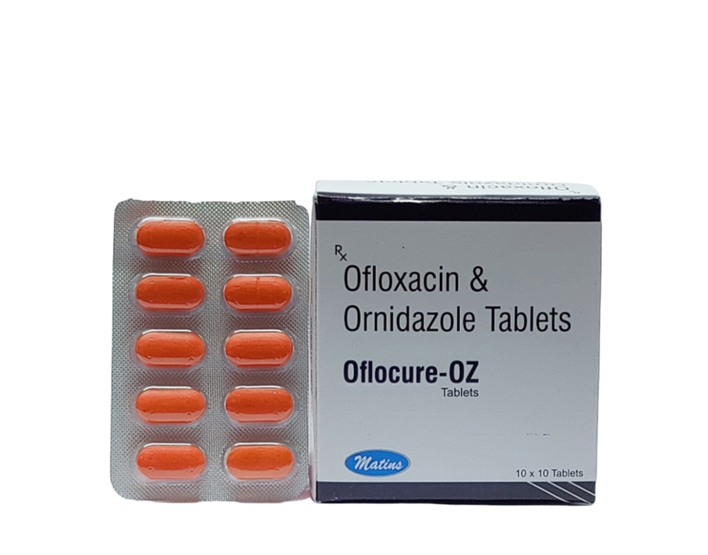 Ofloxacin 200Mg + Ornidazole 500Mg
