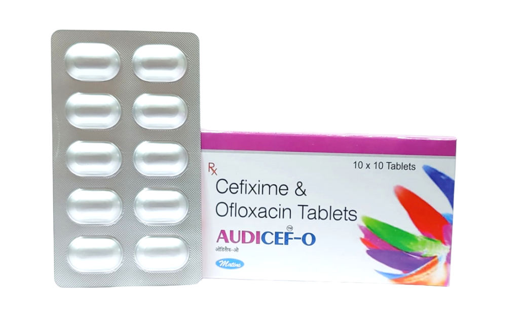 Cefixime 200mg + Ofloxacin 200mg