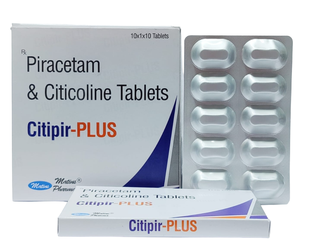 Citicoline 500mg + Piracetam 800mg