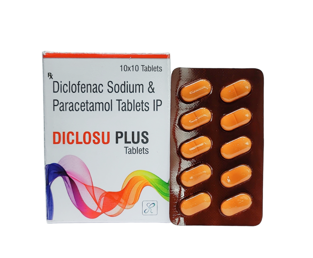 Diclofenac Potassium 50mg + Paracetamol 325mg