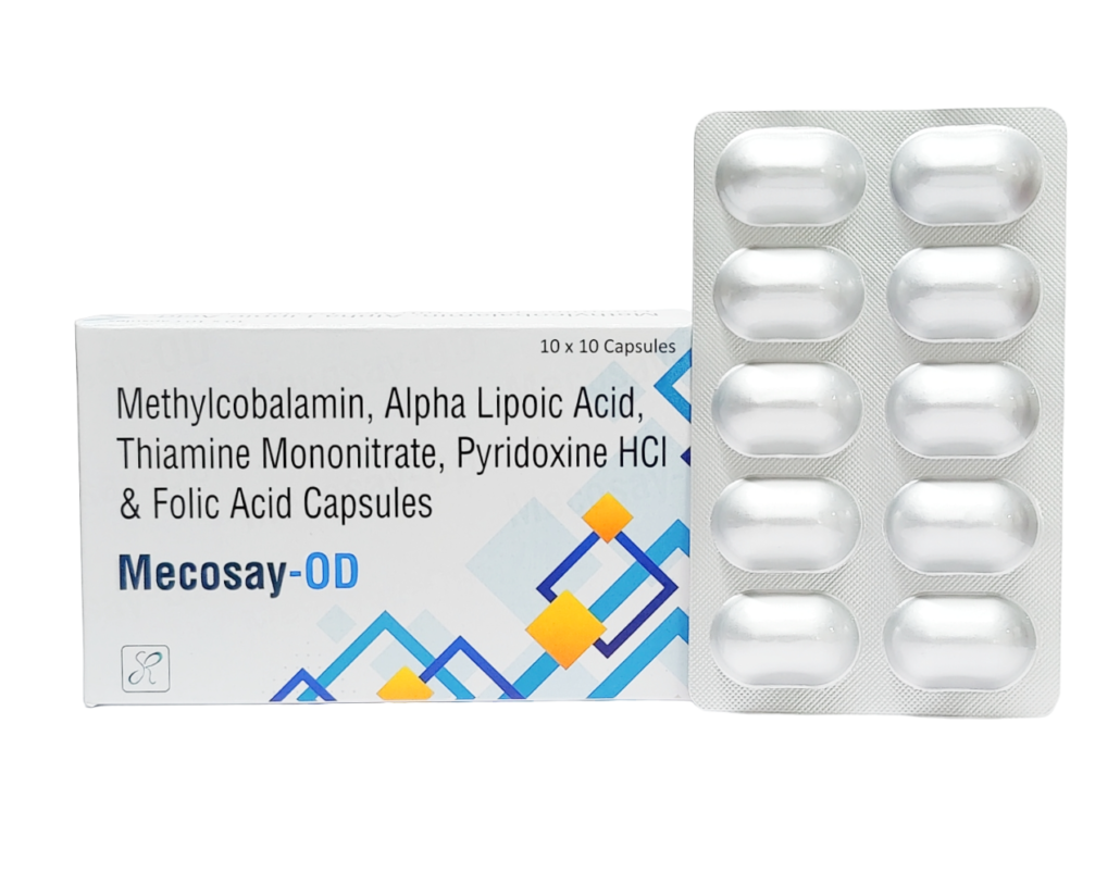 Methylcobalamin 1500mcg + Alpha Lipoic Acid 100mg + Folic Acid 1.5mg + Pyridoxine 3mg + Thiamine 10mg