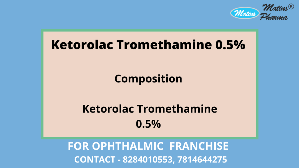 Ketorolac Tromethamine 0.5%